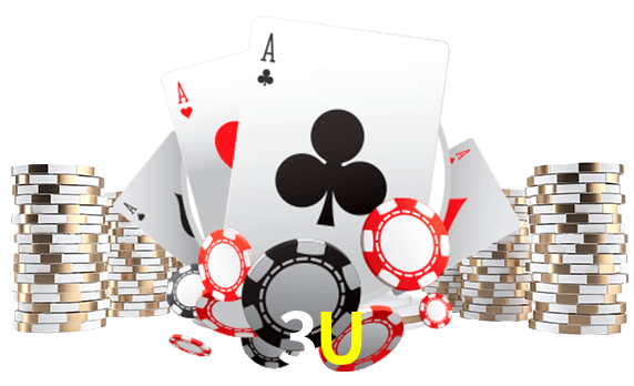 Jogue jogos de pôquer em 3U